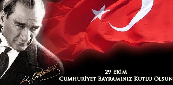 29 Ekim Cumhuriyet Bayramımız Kutlu Olsun